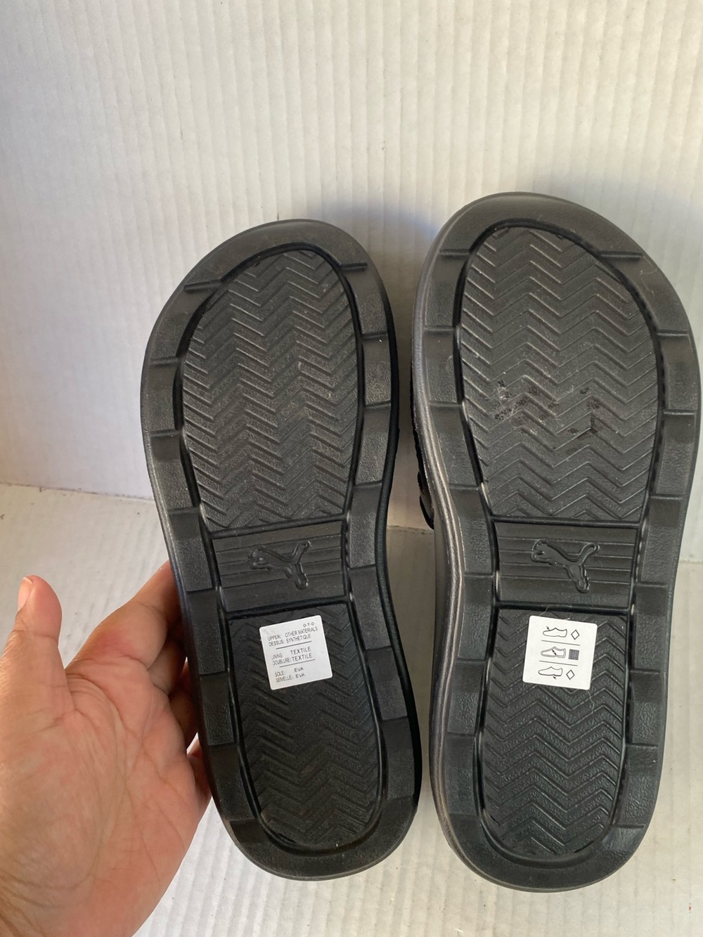 NEW• PUMA Women’s Karmen Platform Slide Sandals Black Size 7 - Picture 6 of 8